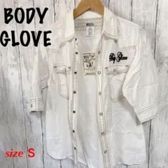 【BODY GLOVE】シャツ　size S 7分丈　半袖のサムネイル