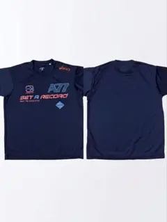 asics A77 Tシャツ ネイビー Sのサムネイル