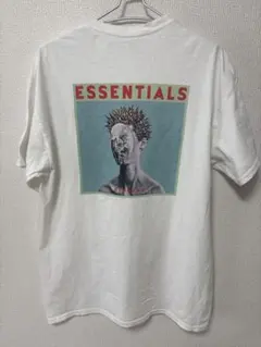 キングヌー　Tシャツ ESSENTIALS　be punk 白　Ｌのサムネイル