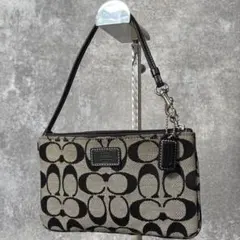 COACH コーチ ワンショルダーバッグ シグネチャー ターンロック
