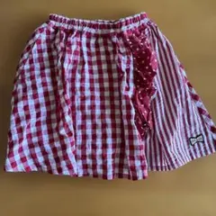 trois lapins 赤と白のチェック柄スカートのサムネイル