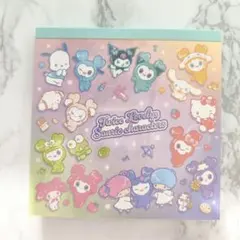 スクエアメモ TWICE LOVELYSサンリオ グラデーション サンスター