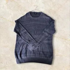 GAP 100%コットン クルーネック ニット セーター グレー 2XL