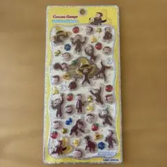 おさるのジョージ プチドロップステッカー シールのサムネイル