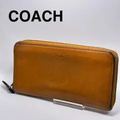 COACH 長財布 C7184 グリーン ラウンドファスナー 新品 - メルカリ