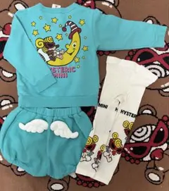 ヒステリックミニ ヒスミニ セットアップ セトア 羽付きエンジェル かぼパンレギ