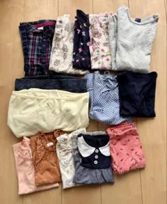 女の子　90サイズまとめ売り　14枚　春夏秋