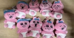 むにゃすやマスコット　おぱんちゅうさぎ　９個　コンプリートセット