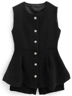 【即発送 新品】GRL フリージアツイードベスト×ショートパンツセットアップ