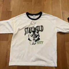 猫イラスト STAY WILD Tシャツ 1977年