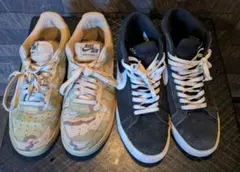 NIKE AIR FORCE 1 & NIKE SB スニーカー 2足セット