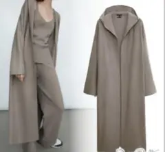 希少　Massimo Dutti ニットロングカーディガン