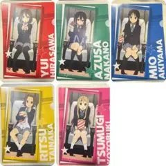 【新品】映画 けいおんクリアファイル セット
