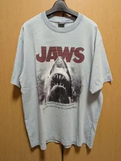 GU ユニバーサル映画 JAWS　Tシャツ　L ライトブルーのサムネイル