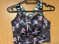 CW-X 花柄スポーツブラ Lサイズ