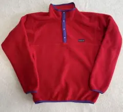 Patagonia パタゴニア80s シンチラスナップT USA製 L レッド