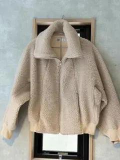 週末お値下げ！ Uniqlo U ベージュ ボアジャケット XL