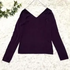 MICHEL KLEIN ミッシェルクラン ニット セーター 毛100%
