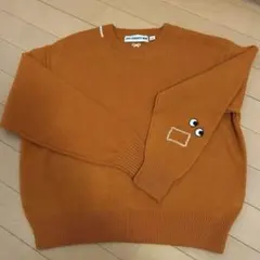 アニヤハインドマーチ　ユニクロ　プレミアムラムクルーネックセーターMサイズ美品