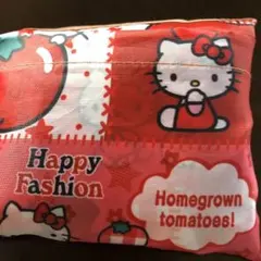 ハローキティ エコバッグ 赤　大容量