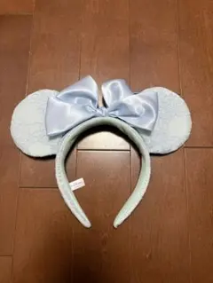 ミッキーマウス耳カチューシャ 水色