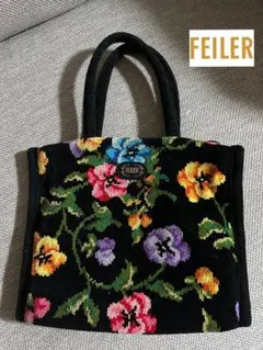FEILER フェイラー 花柄 トートバッグ ハンドバッグ