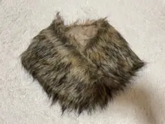 フェイクファー付け襟/マフラー