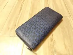 MICHAEL KORS ネイビー 長財布