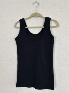 FORME ブラック タンクトップ Fサイズ