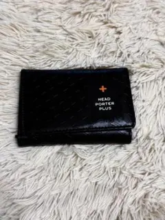 HEAD PORTER PLUS 三つ折り財布 ブラック　ポーターのサムネイル