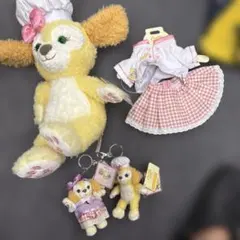 香港限定などCookie ぬいぐるみ 着せ替え衣装 マスコット セット