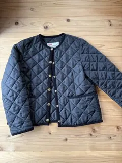 トラディショナルウェザーウェアARKLEY ブラック キルティングジャケット