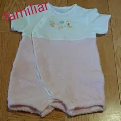 familiar　ベビー　ロンパース♡　可愛い　刺繍　６０㎝～７５㎝　説明必読