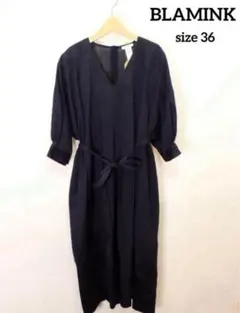 【美品】BLAMINK ブラミンク 23年 ノースリーブ　ロングワンピース v_429121_00.jpg?$500$