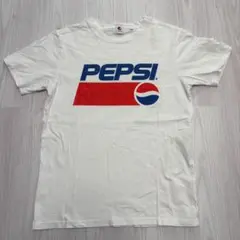 Pepsi ロゴ Tシャツ M ホワイト 企業系 Y2K