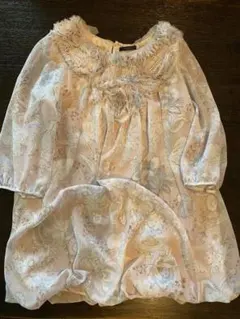定価5万✨TOKUKO 1er VOL レース切替ペプラムカーディガン 日本製 