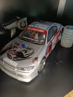タミヤ ドリフト ラジコン フルセット TT01DRIFTSPEC S15ボディ - メルカリ