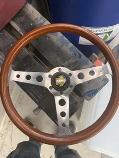 美品 MOMO Super INDY ウッドステアリング33π - メルカリ