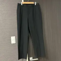 UNIQLO スマートアンクルパンツ L ブラック ユニクロ 464140