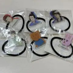 増田こうすけ劇場 ギャグマンガ日和ヘアゴム 6種全種セット アクリルチャーム