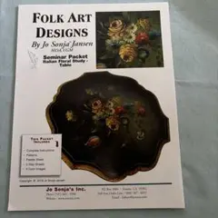 Folk Art Designs Italian Floral Study