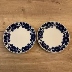 白山陶器 ブルーム（20cmプレート）２枚セットのサムネイル