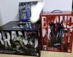 スパイダーマンA賞とラストワン賞 スパイダーマン・ハルク ジオラマス