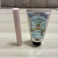 2点新品 キャンメイク デオナチュレ クイックラッシュカーラー さらさらクリームのサムネイル