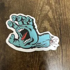 青い手の叫び ステッカー