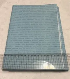 シーチング生地　105×2m クレンゼ加工（ブルーグレー）