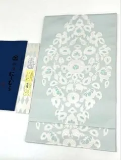 本場筑前博多織 織屋にしむら 紋八寸名古屋帯 正絹 D673 - メルカリ