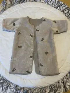 スリーパー2着　7分袖　フランネル　着る毛布