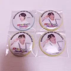 おさかなじんろう　THEリアル　2nd PUS 缶バッジ　シャル　シバケン