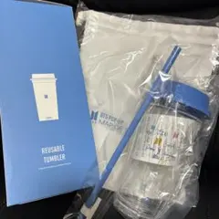 BTS MAP OF SOUL 新品タンブラー　ストロー　巾着セット　推し活